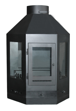 800 mm Flatback Fireplace